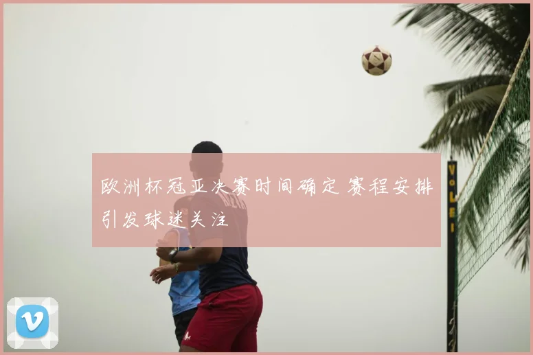欧洲杯冠亚决赛时间确定 赛程安排引发球迷关注